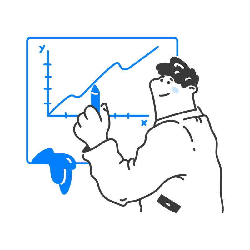 Man Is Teaching A Finance Class